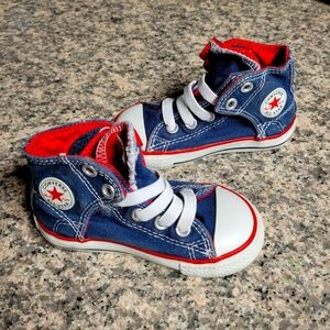 Converse All Star high tops - baby/toddler size 6